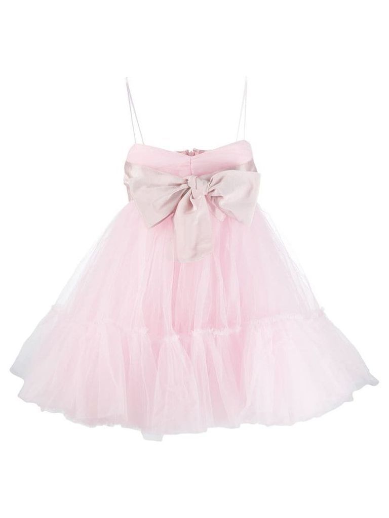 Brognano layered tulle mini dress - Pink