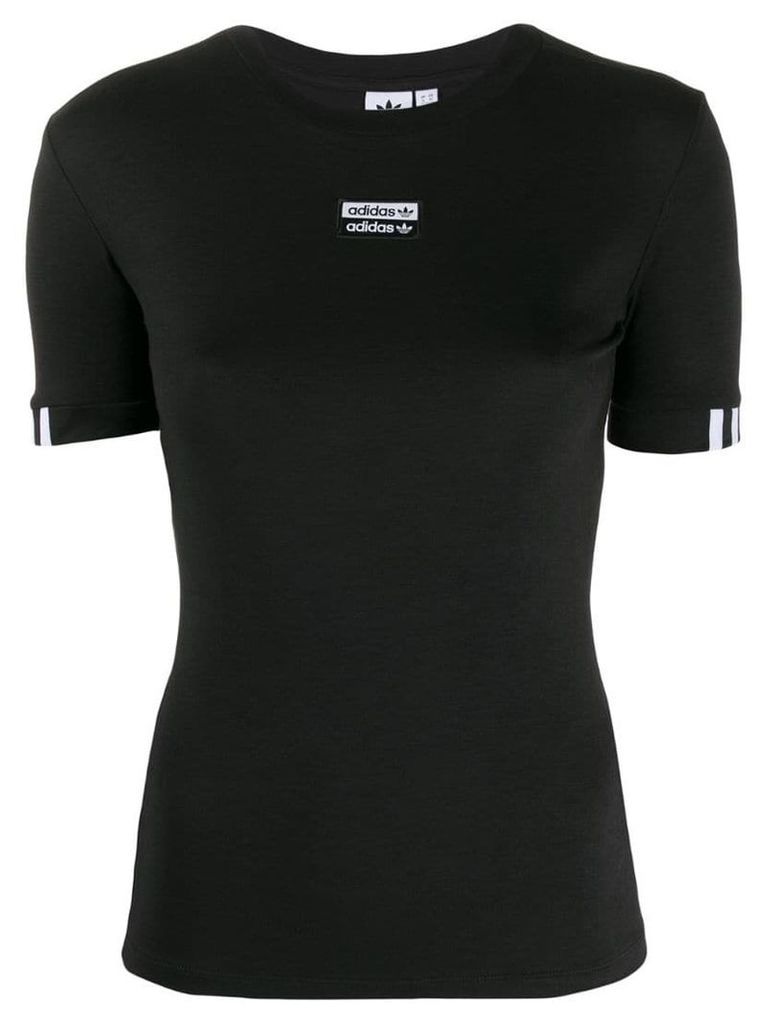 Adidas 3 Stripes T-shirt - Black