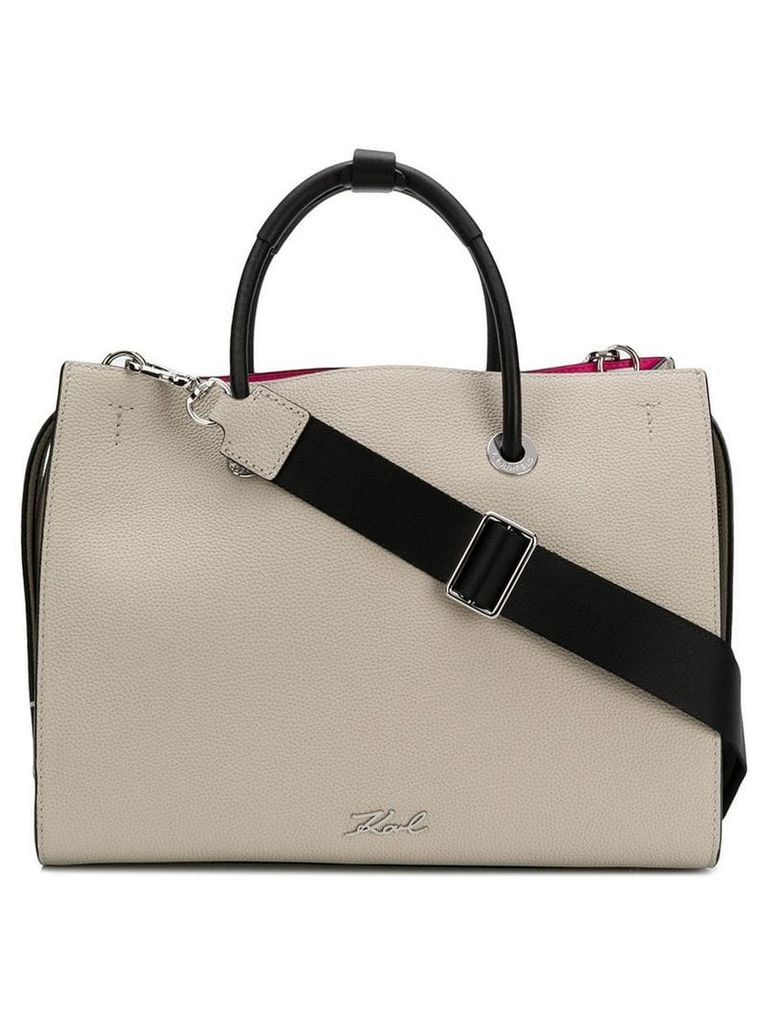 Karl Lagerfeld K/Karry-All shopper bag - Neutrals