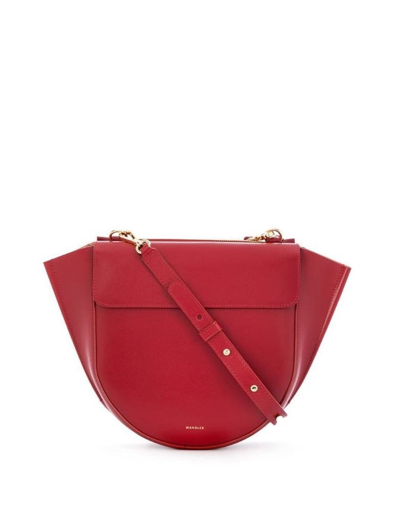 Wandler Hortensia trapeze tote - Red