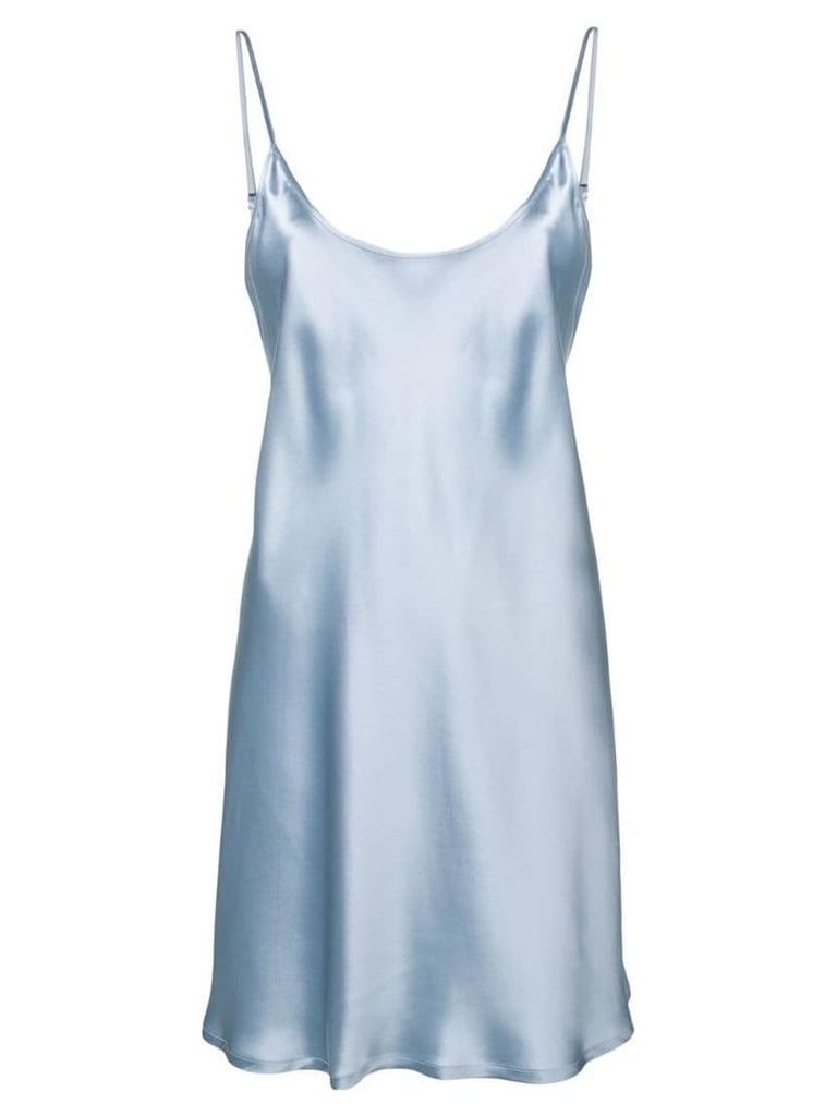 La Perla classic cami dress - Blue