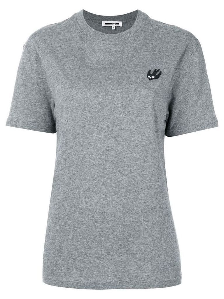 McQ Alexander McQueen Swallow patch T-shirt - Grey