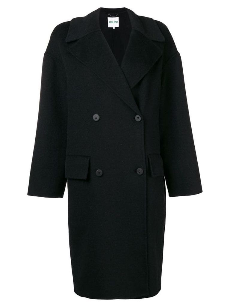Kenzo oversized coat - Black