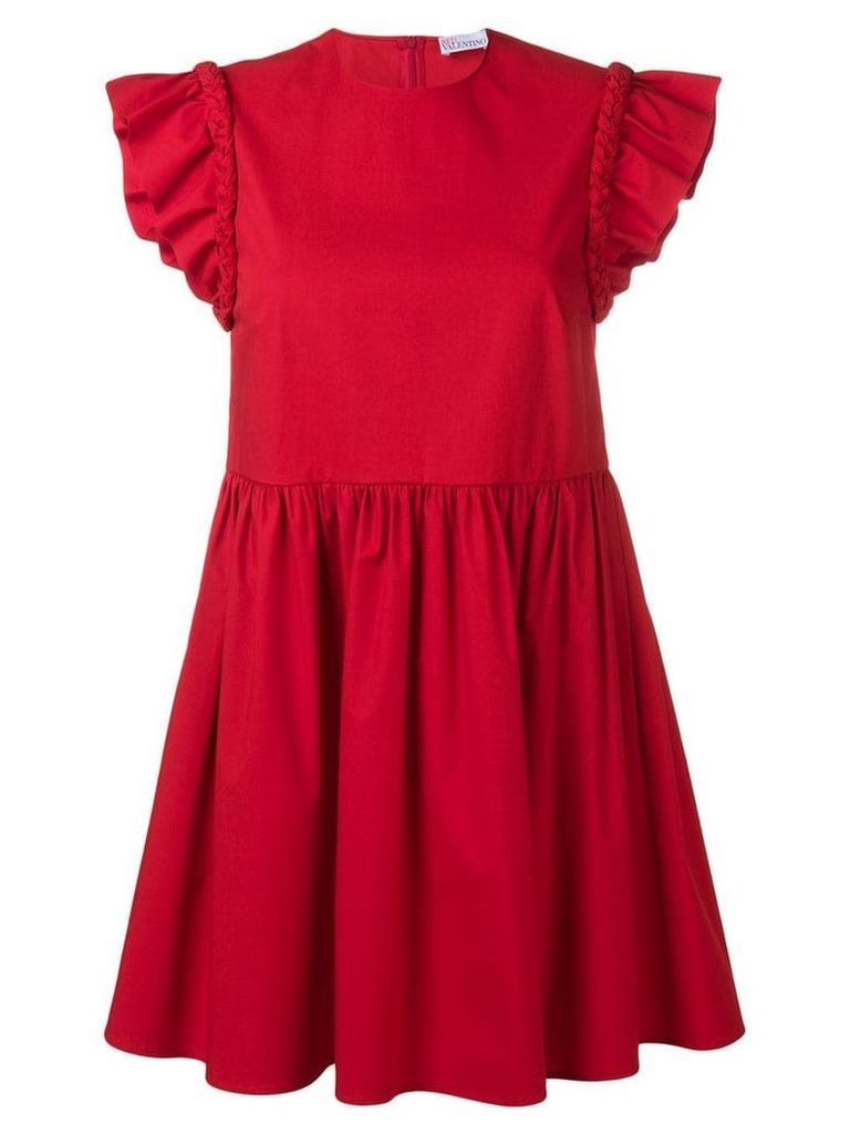 Red Valentino stretch compact poplin dress