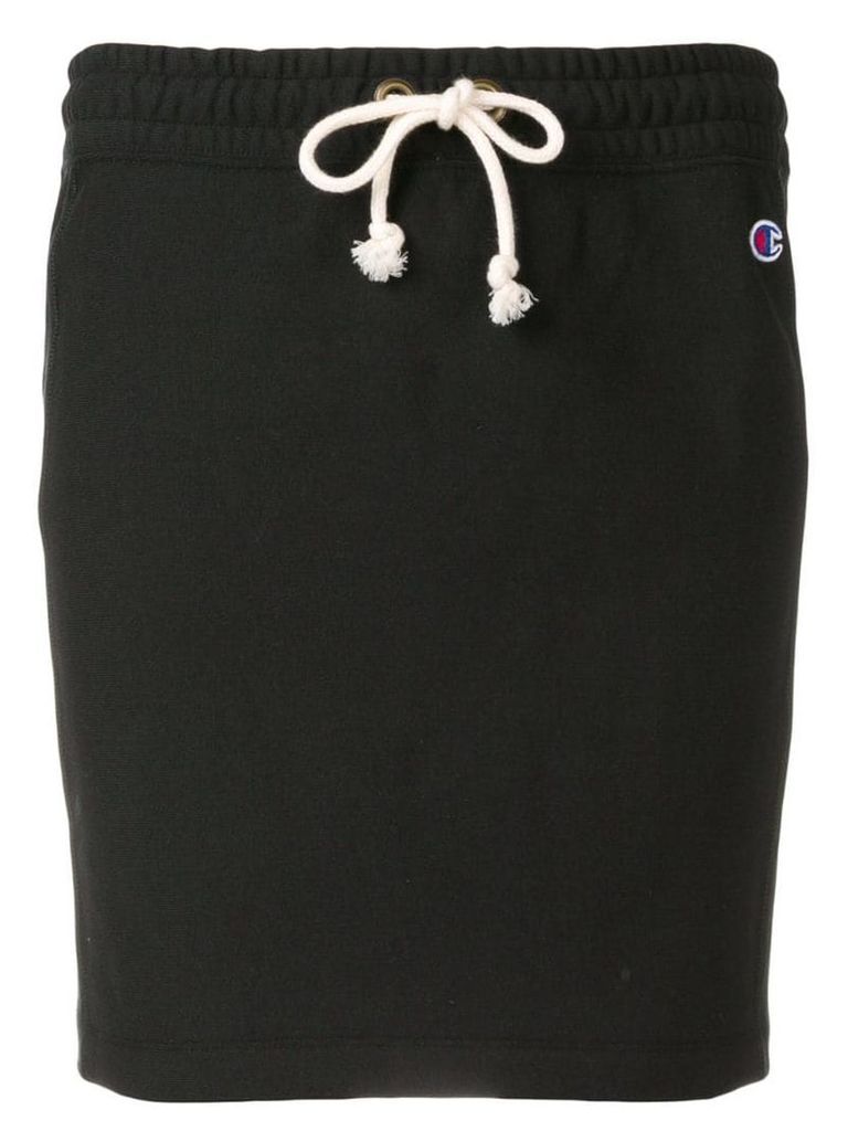 Champion embroidered logo track skirt - Black