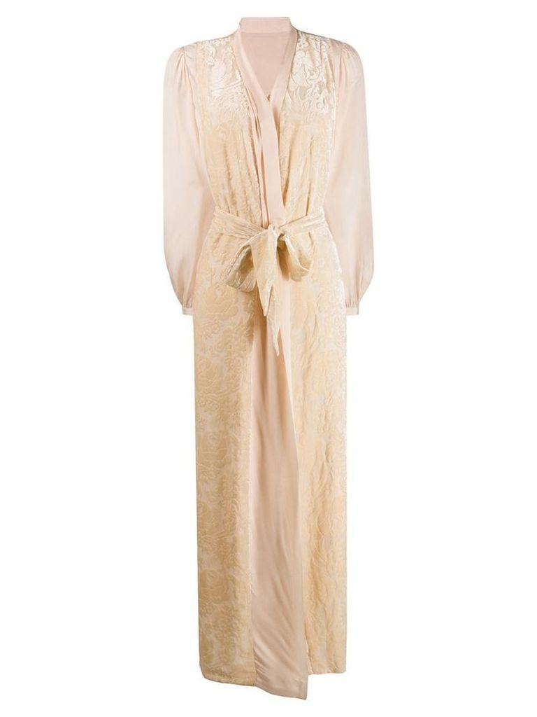 Myla De Beauvoir Sq long gown - Gold