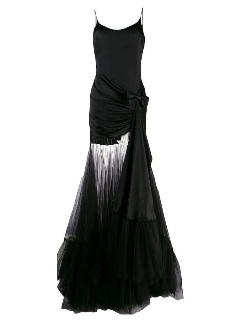 Alessandra Rich Fab evening dress - Black
