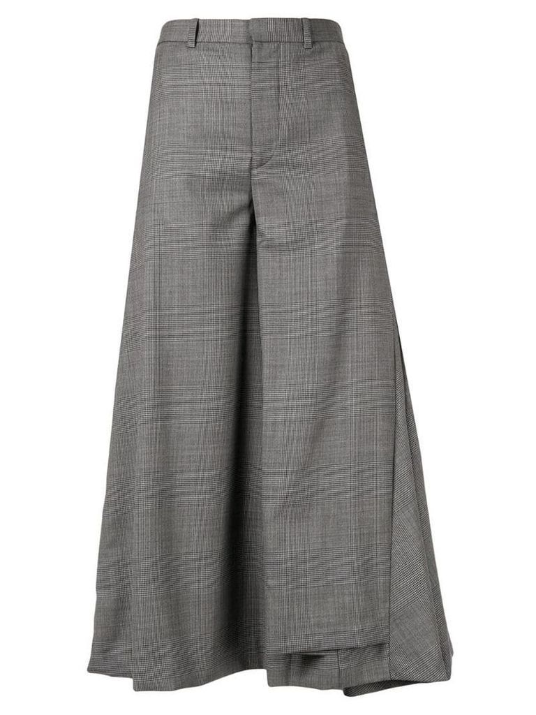 Y/Project inverted pleat skirt - Grey
