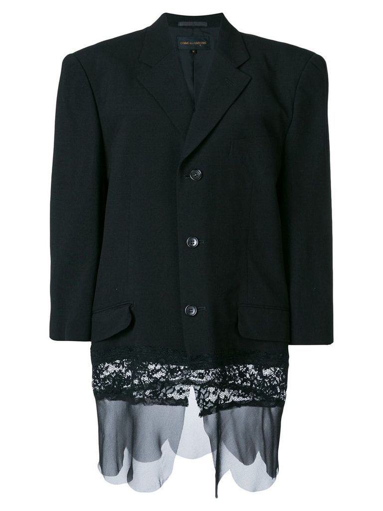 Comme Des Garçons Pre-Owned buttoned blazer - Black