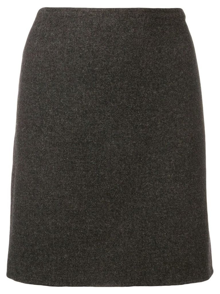 Prada Pre-Owned 1990's straight skirt - Grey