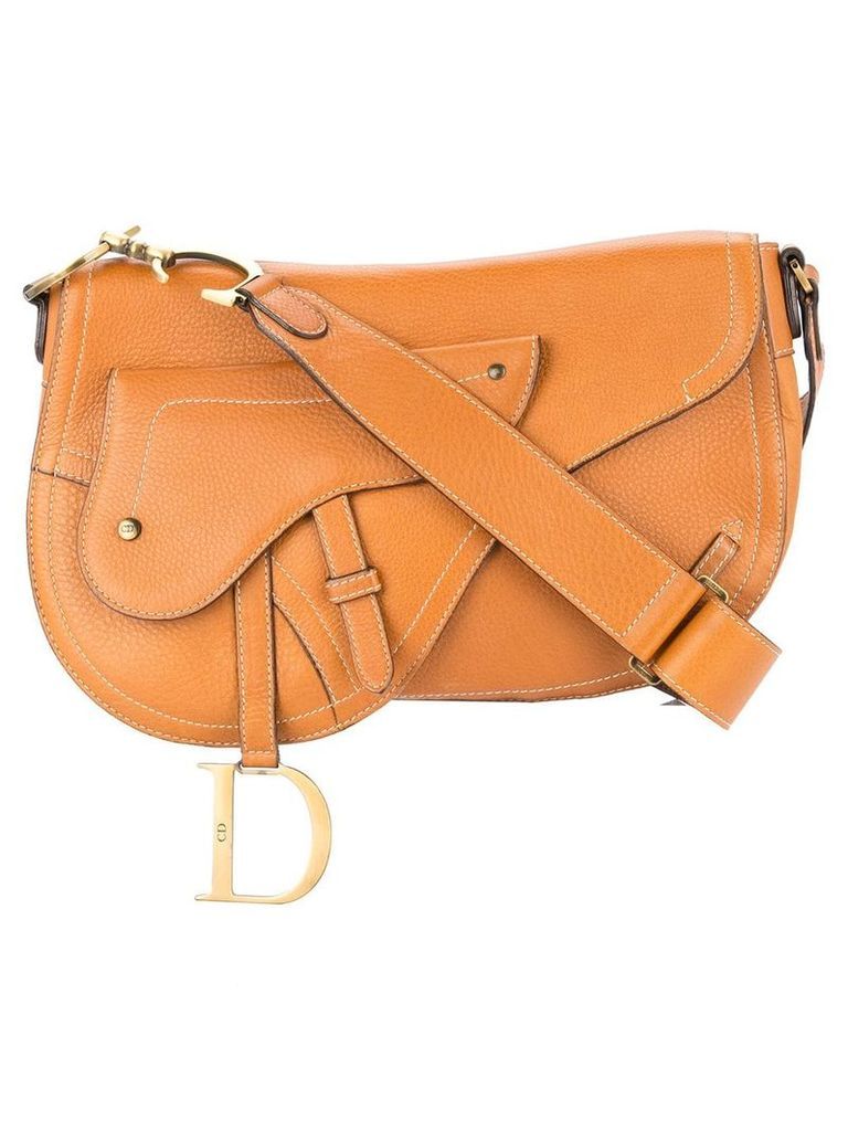 Christian Dior pre-owned saddle shoulder bag - Brown
