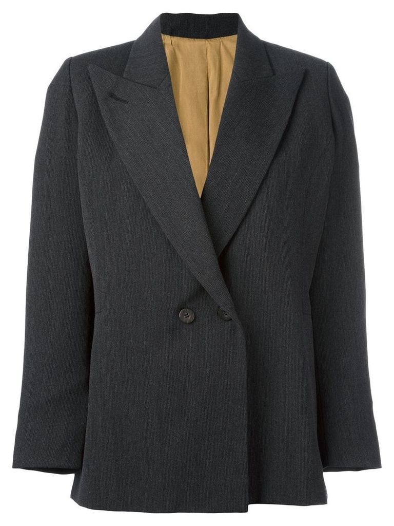 Jean Paul Gaultier Pre-Owned peaked lapel blazer - Grey