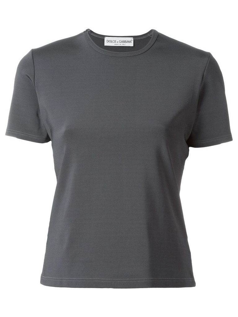 Dolce & Gabbana Pre-Owned fitted T-shirt - Grey
