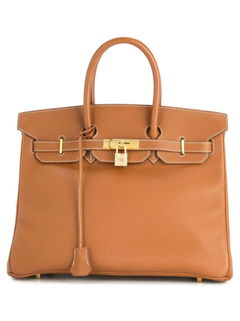 Hermès Pre-Owned 1999 Birkin 35 hand bag - Brown