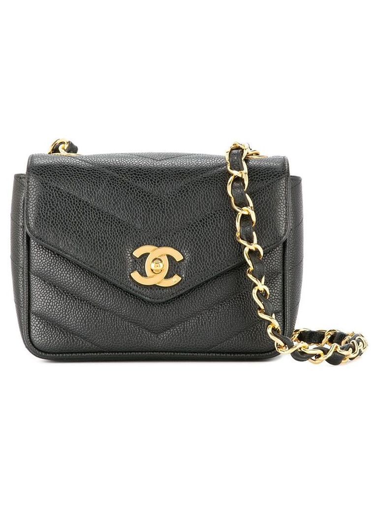 Chanel Pre-Owned 1994-1996 V-stitch CC single chain shoulder bag -
