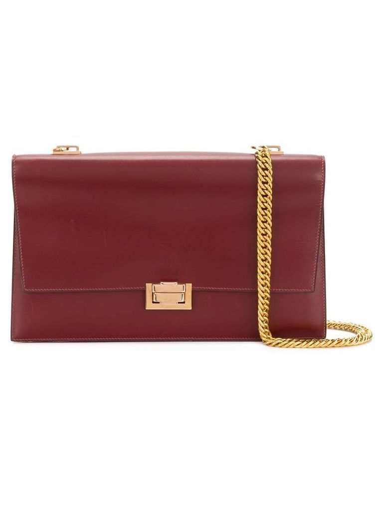 Hermès pre-owned leather shoulder bag - Red