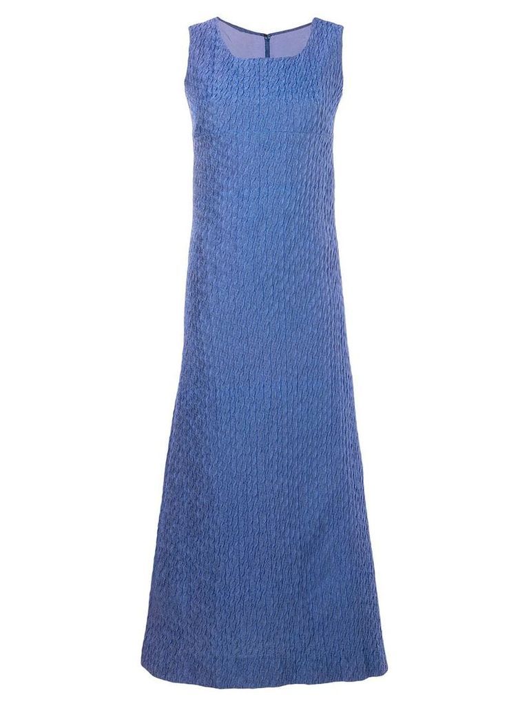A.N.G.E.L.O. Vintage Cult sleeveless bow embellished dress - Blue