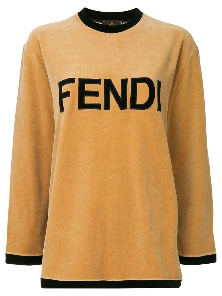 Fendi Pre-Owned long sleeve sweatshirt - Brown