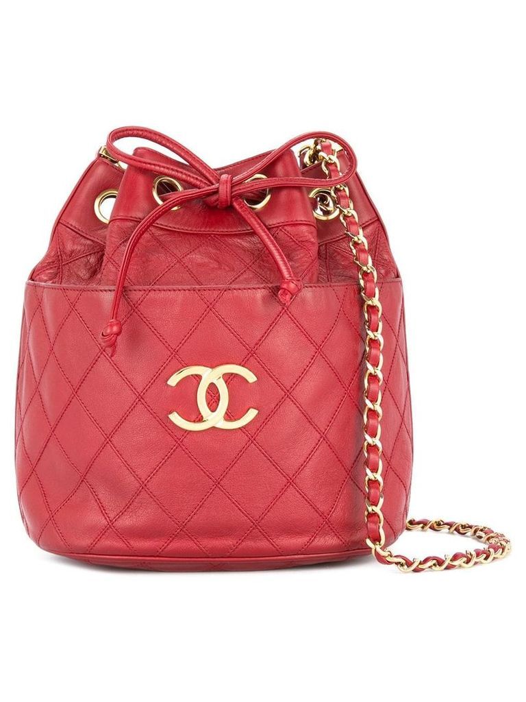 Chanel Pre-Owned 1986-1988 Chanel Cosmos quilted CC chain shoulder bag