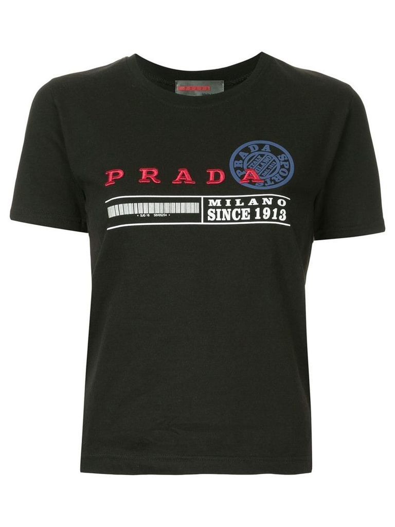 Prada Pre-Owned short sleeve top - Black