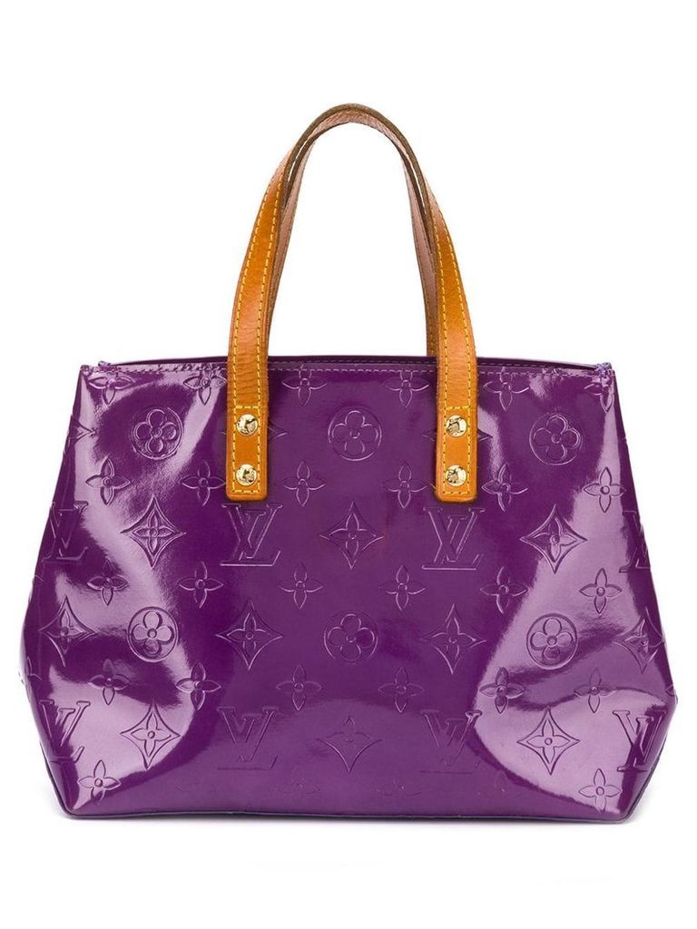Louis Vuitton Pre-Owned varnished monogram tote bag - Purple