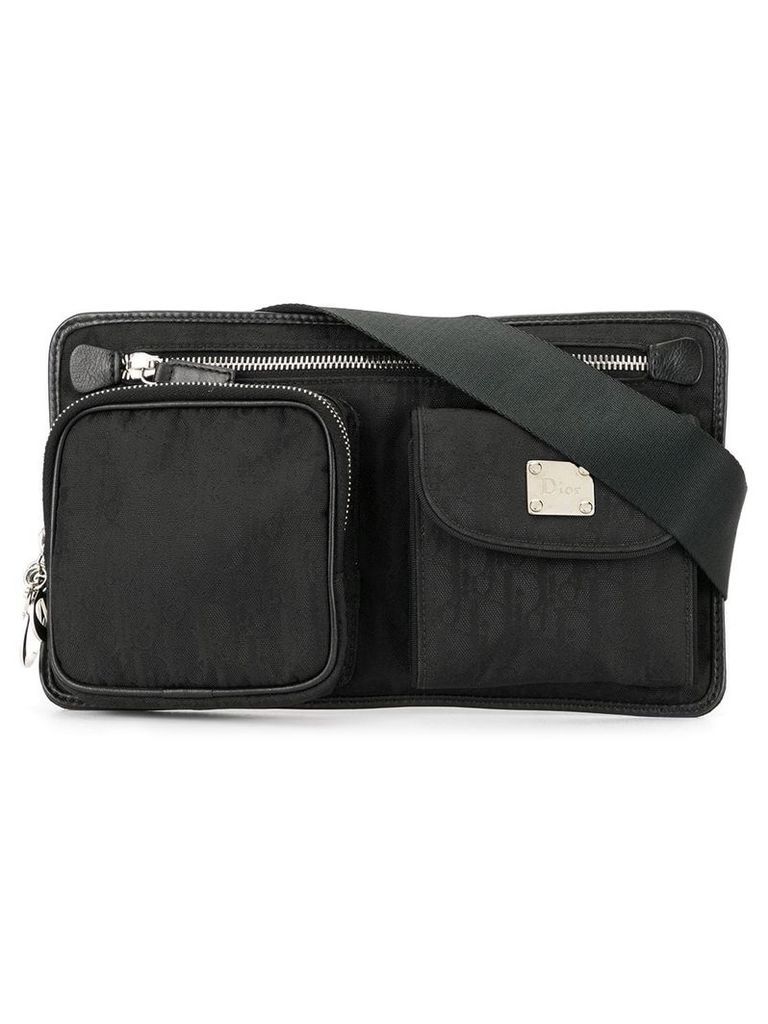 Christian Dior pre-owned Lady Dior Trotter belt bag - Black