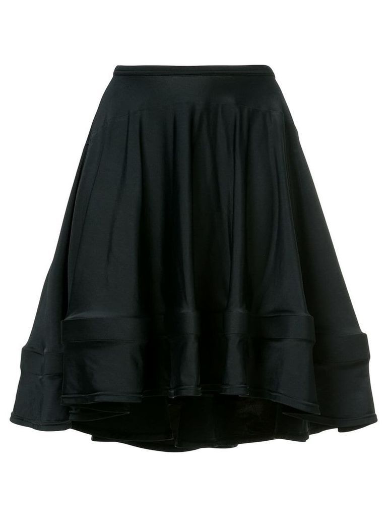 Comme Des Garçons Pre-Owned flared skirt - Black