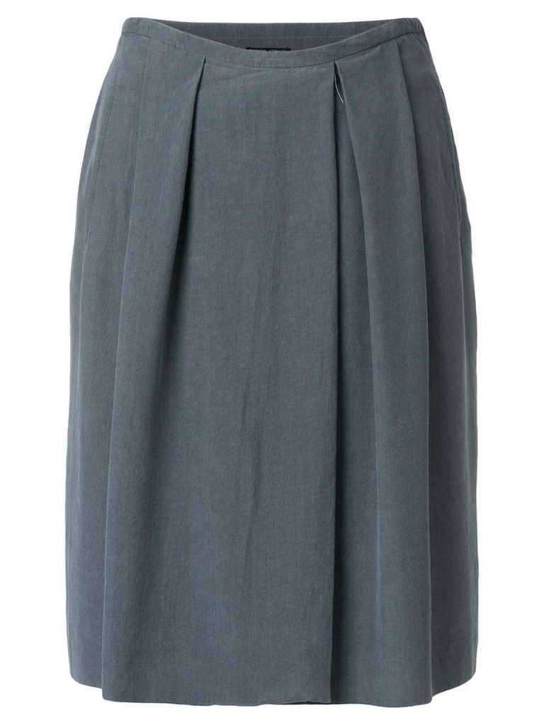 Giorgio Armani Pre-Owned pleated skirt - Grey
