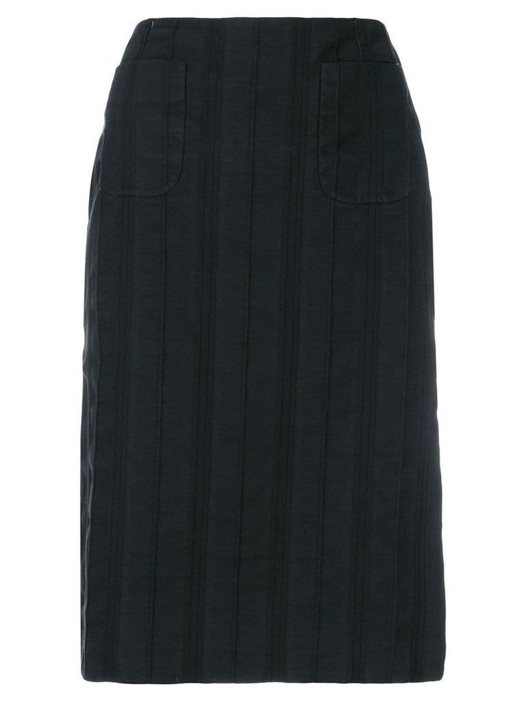 Salvatore Ferragamo Pre-Owned pencil skirt - Black