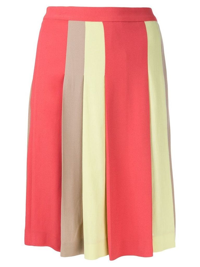 Moschino Pre-Owned pleated short skirt - Multicolour