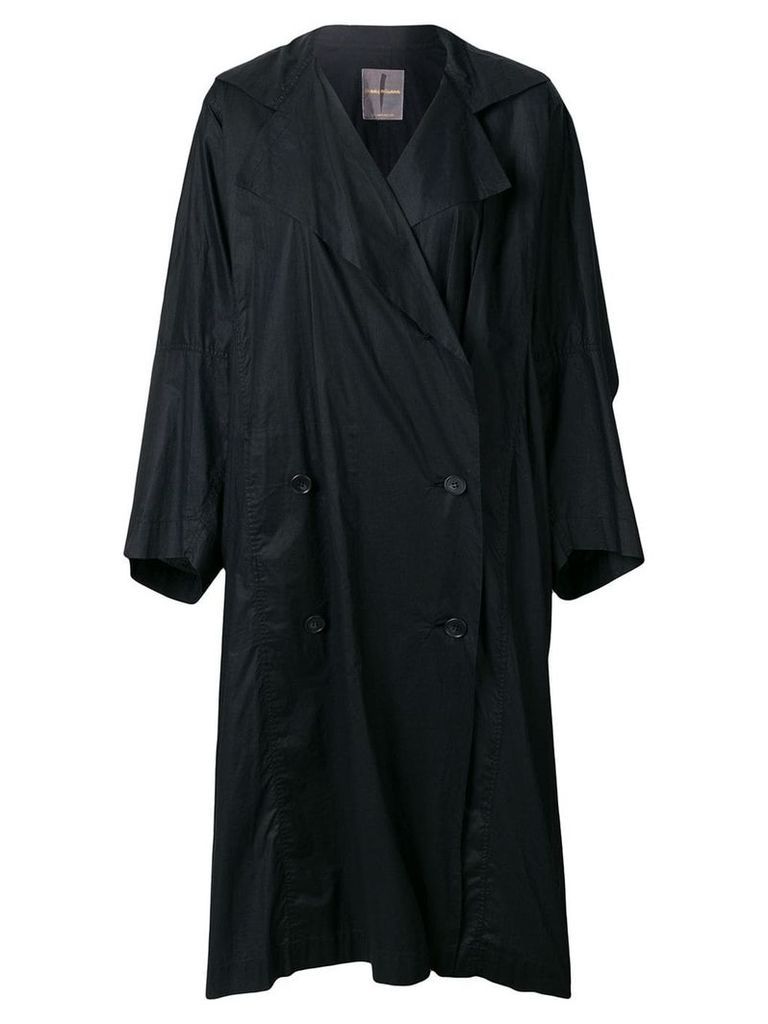 Issey Miyake Pre-Owned Cocoon coat - Black