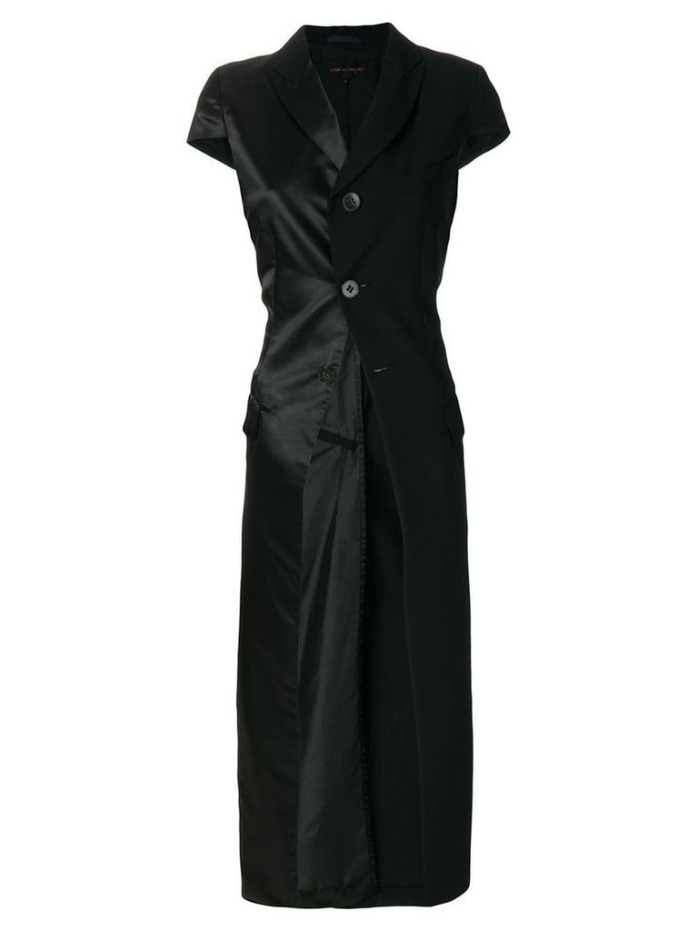 Comme Des Garçons Pre-Owned short sleeve coat - Black