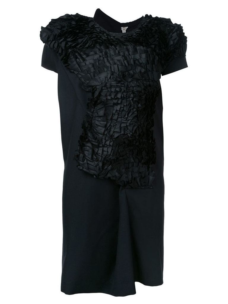 Comme Des Garçons Pre-Owned abstract ruffle dress - Black