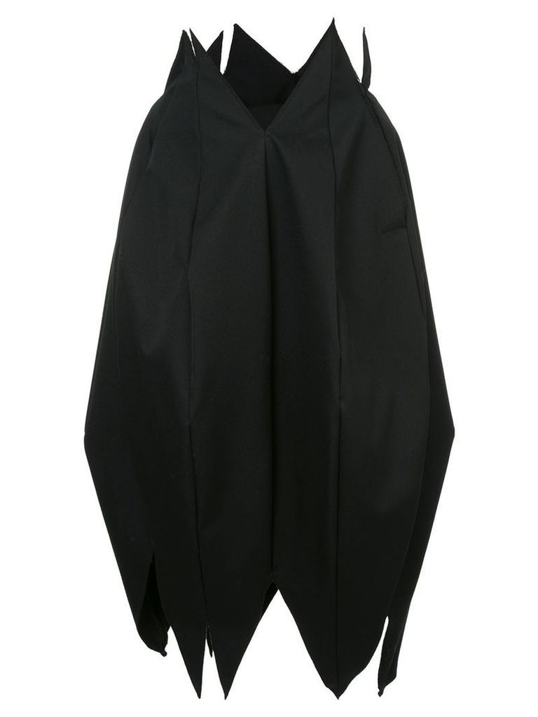 Comme Des Garçons Pre-Owned geometric structured skirt - Black