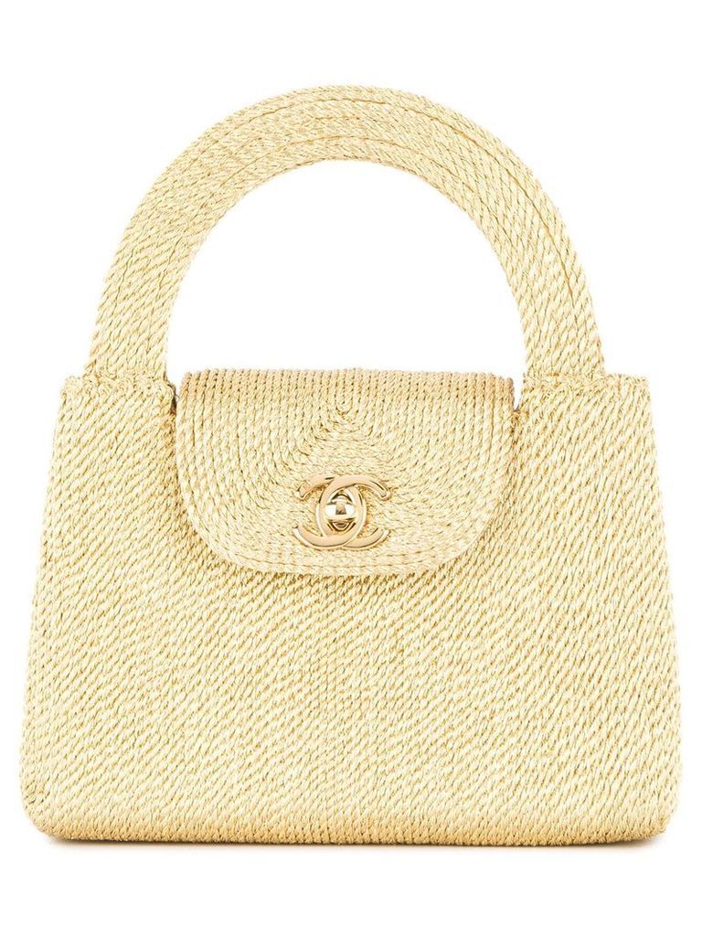 Chanel Pre-Owned 1997-1999 CC hand bag - Metallic