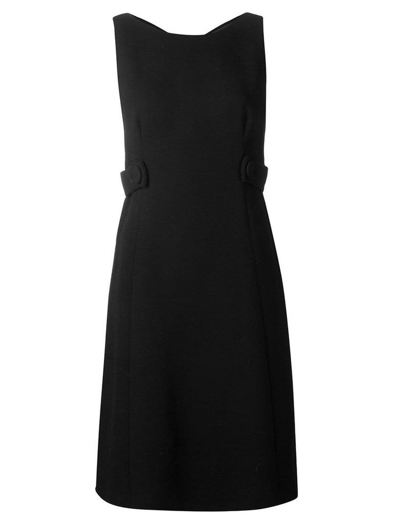 Prada Pre-Owned 1990's side straps dress - Black