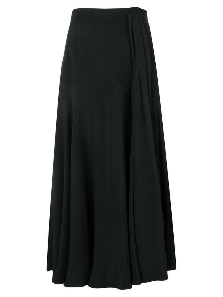 Valentino Pre-Owned 1980's high rise skirt - Black