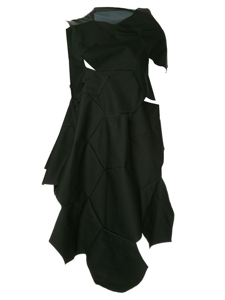 Comme Des Garçons Pre-Owned geometric cut out dress - Black