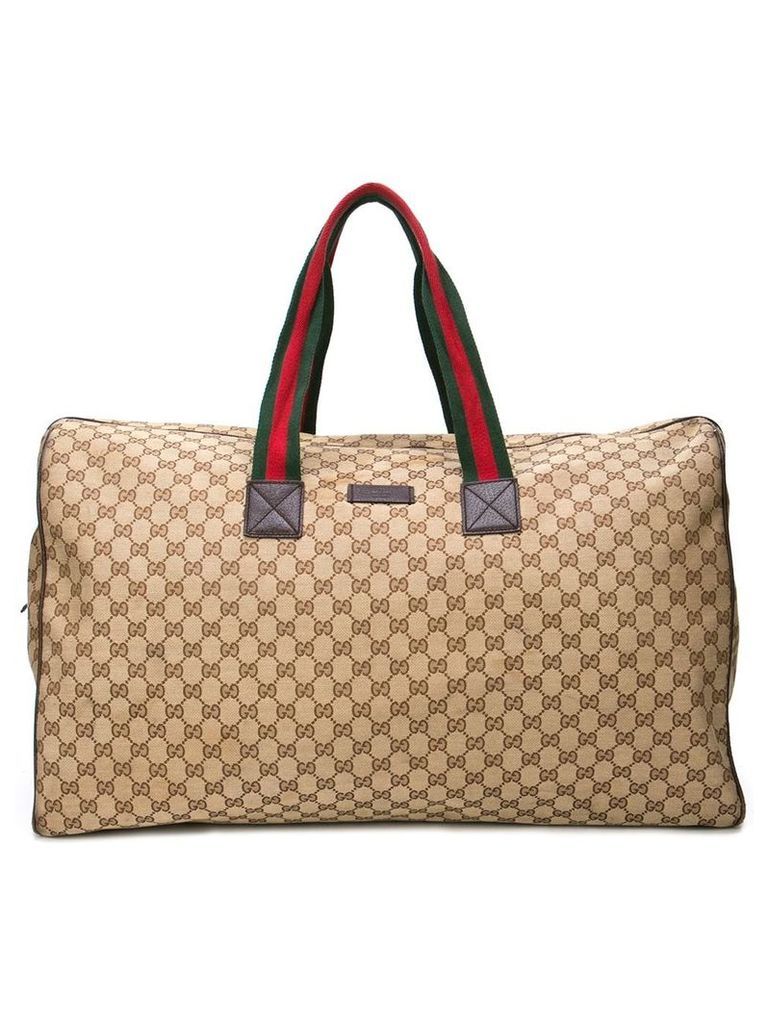 Gucci Pre-Owned monogram duffle bag - Brown