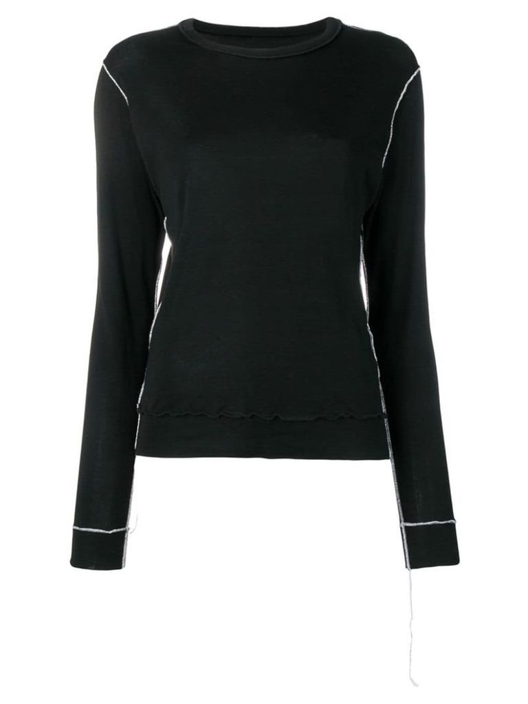Maison Martin Margiela Pre-Owned contrast piping detailed sweatshirt -