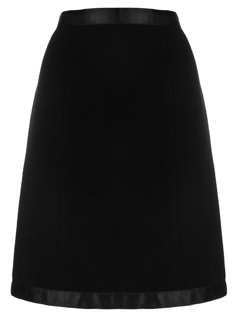 Chanel Pre-Owned a-line skirt - Black