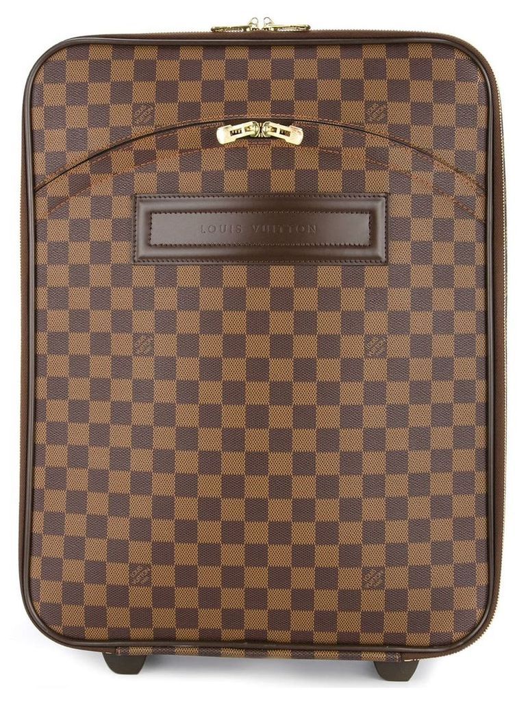 Louis Vuitton Pre-Owned Pegase 45 luggage bag - Brown