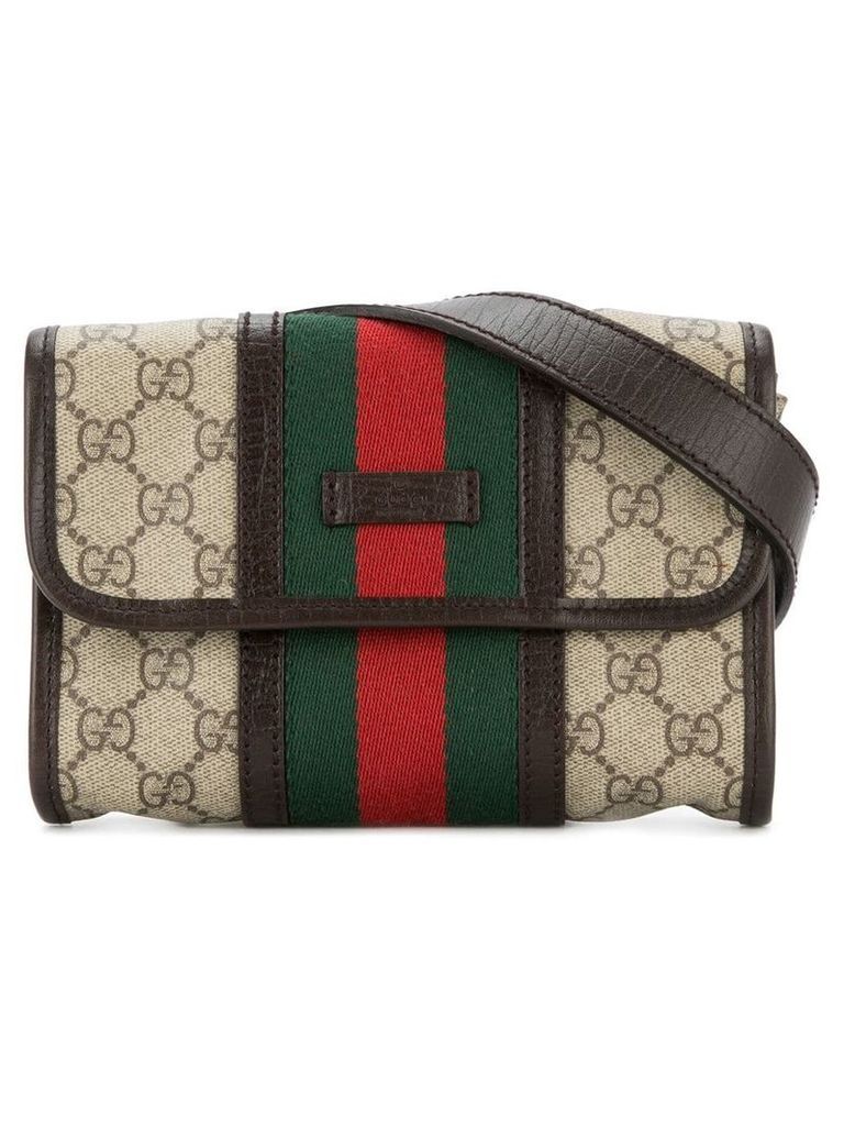 Gucci Pre-Owned GG Shelly line belt bag - Brown
