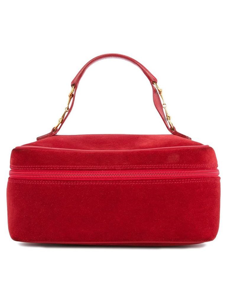 Gucci Pre-Owned Horsebit cosmetic handbag - Red