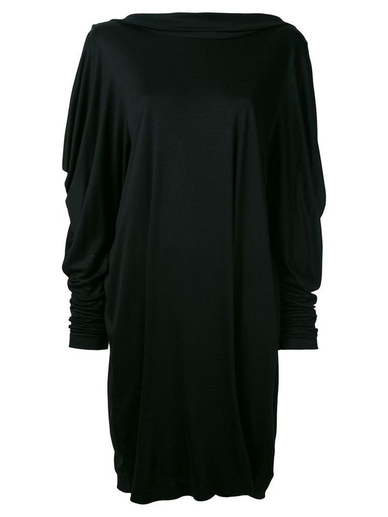 Jil Sander Pre-Owned cowl back dress - Black