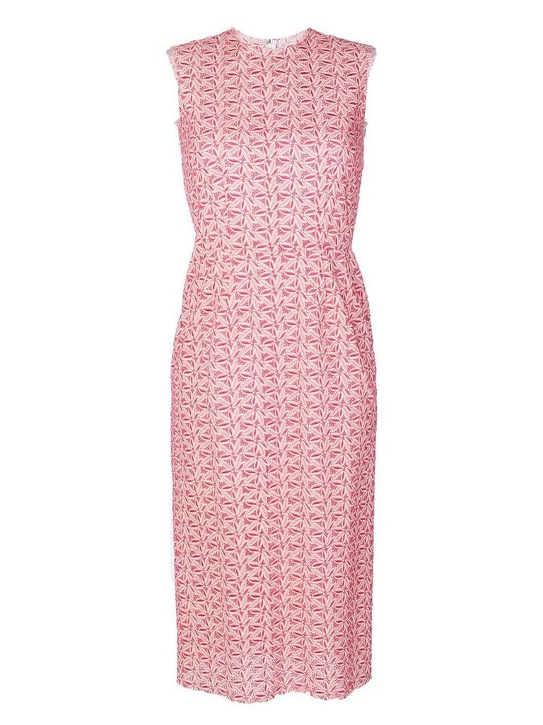 Comme Des Garçons Pre-Owned lace sleeveless dress - PINK