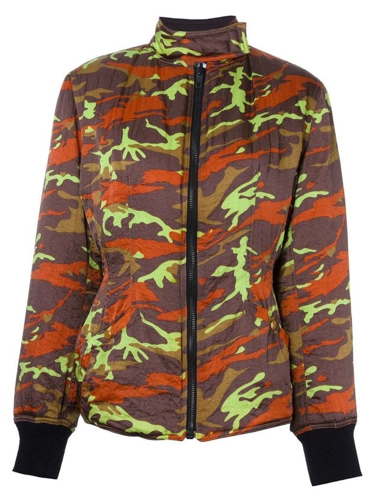 Jean Paul Gaultier Pre-Owned camouflage jacket - Multicolour