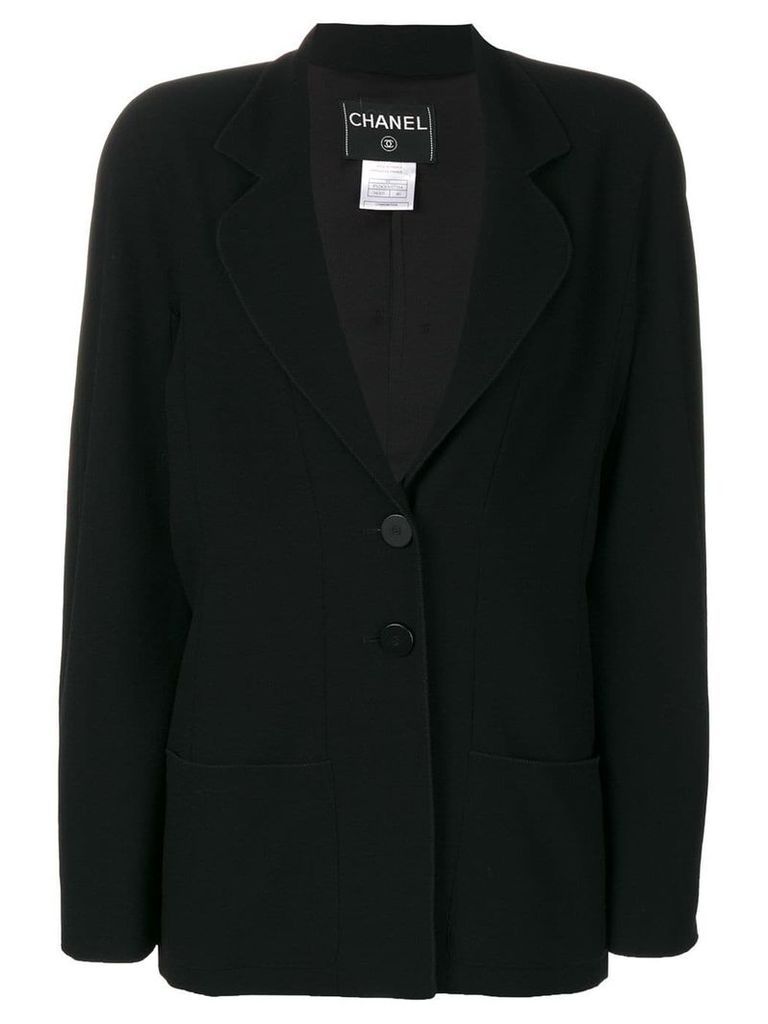 Chanel Pre-Owned two-button blazer - Black