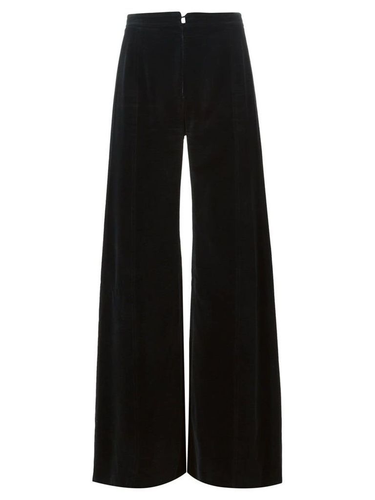 Emanuel Ungaro Pre-Owned flared trousers - Black