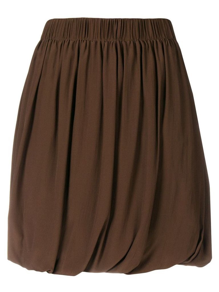 A.N.G.E.L.O. Vintage Cult pleated skirt - Brown